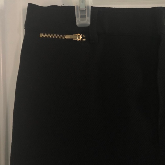 St. John Sport black pants gold zip - Picture 8 of 8